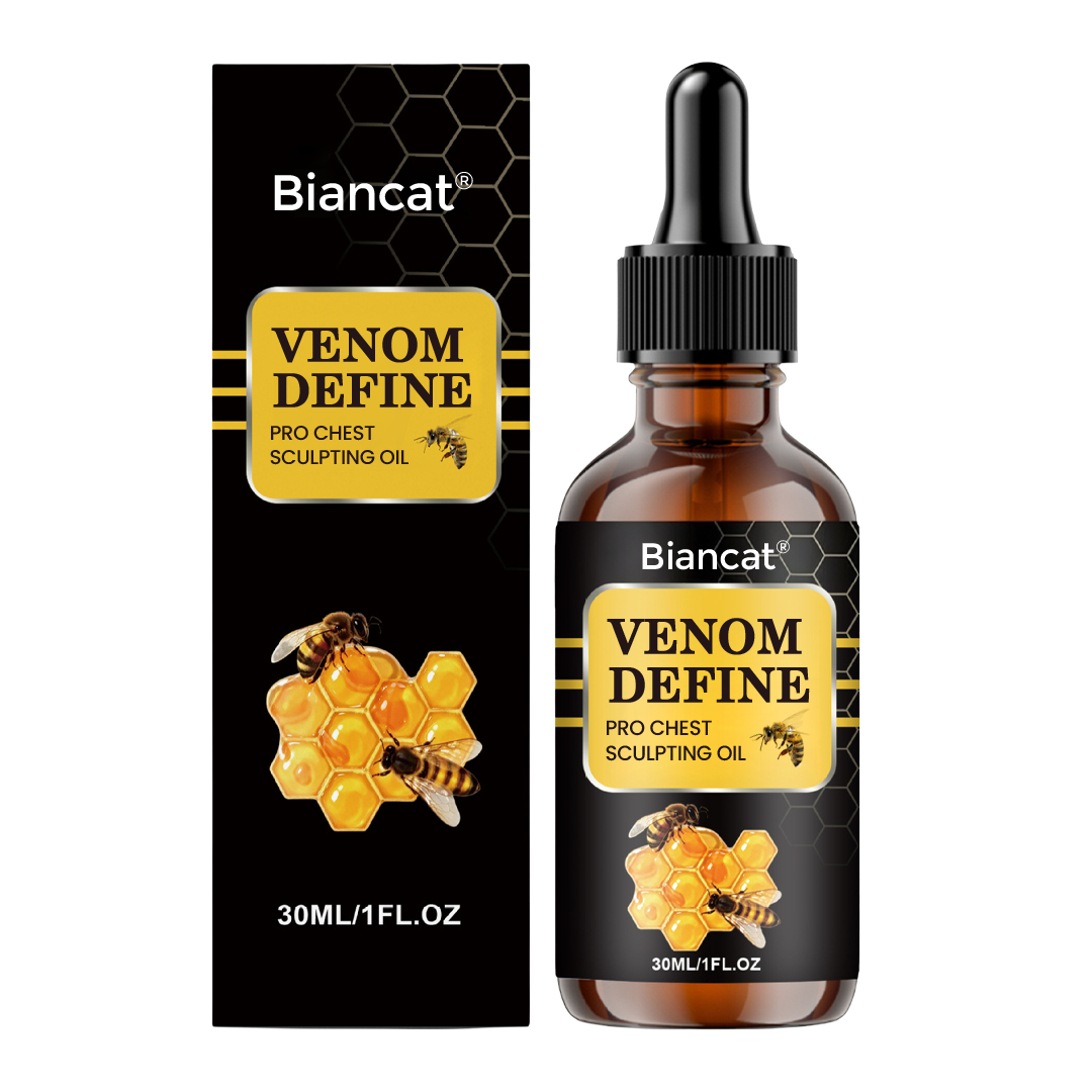 MEN’S CHEST-CONTOUR UPGRADE💪 Biancat® VenomDefine Pro Chest Sculpting Oil 🐝 Daily Bee Venom Support for a Firmer-Looking, More Defined Chest