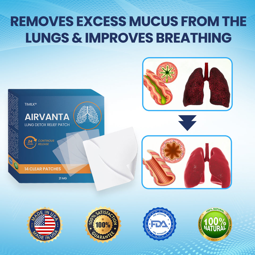 Timilk® AirVanta Lung Detox Relief Patch🔥（A）