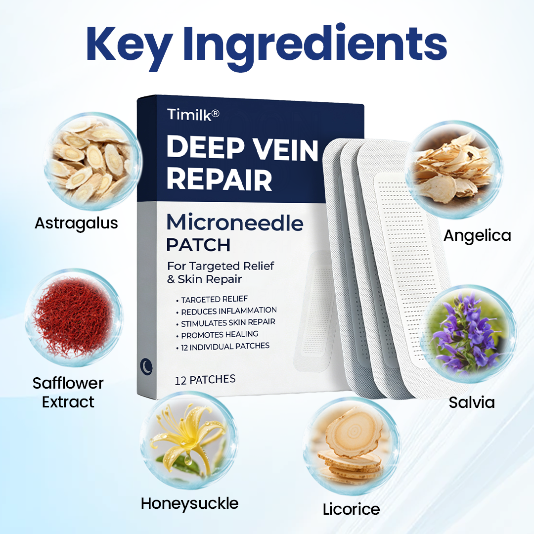 Timilk® Deep Vein Repair Microneedle Patch(A)