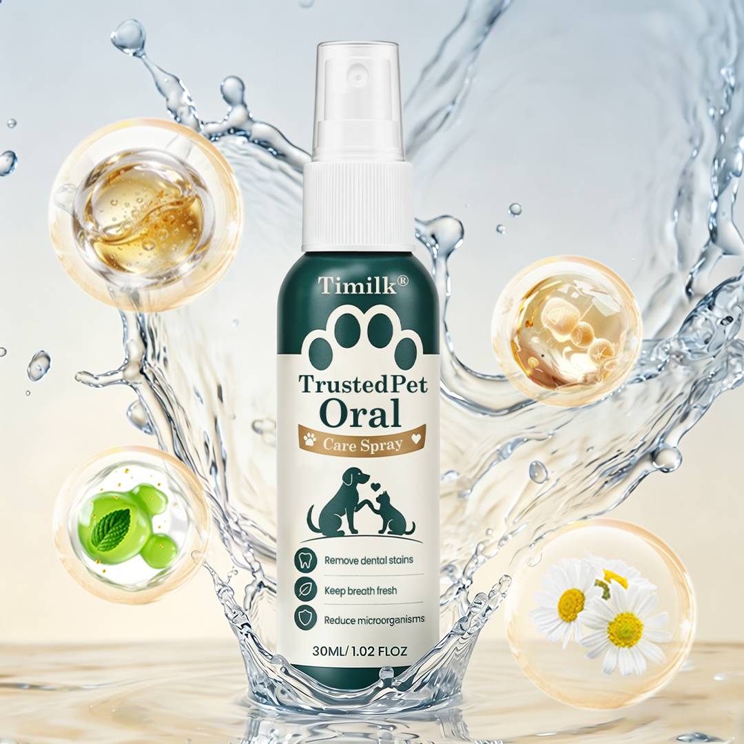 Timilk® TrustedPet Oral Care Spray - Easy Daily Dental Support(A)