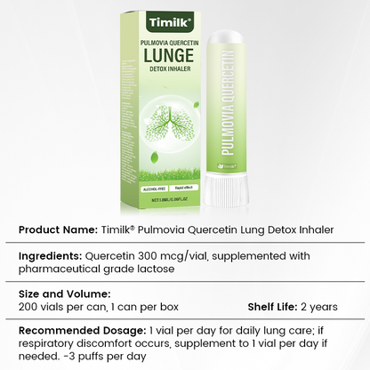 Timilk® Pulmovia Quercetin Lung Detox Inhaler🔥(A)