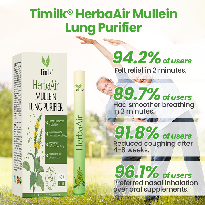 Timilk® HerbaAir Mullein Lung Purifier 🔥 (A)