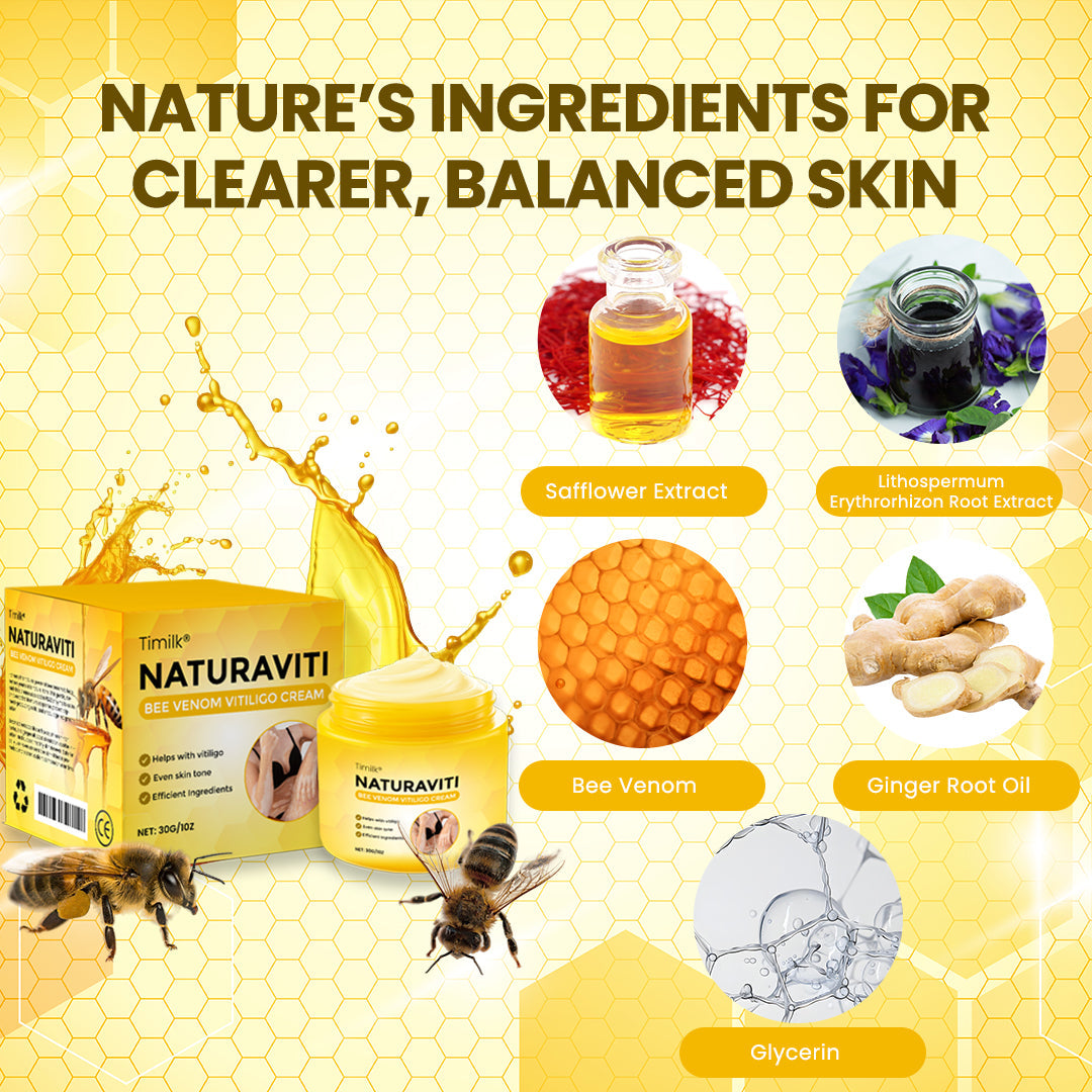 Timilk® NaturaViti Bee Venom Vitiligo Cream（A)