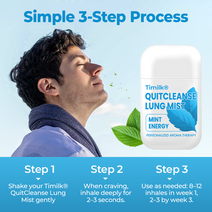 Timilk® QuitCleanse Lung Mist 🔥(A)