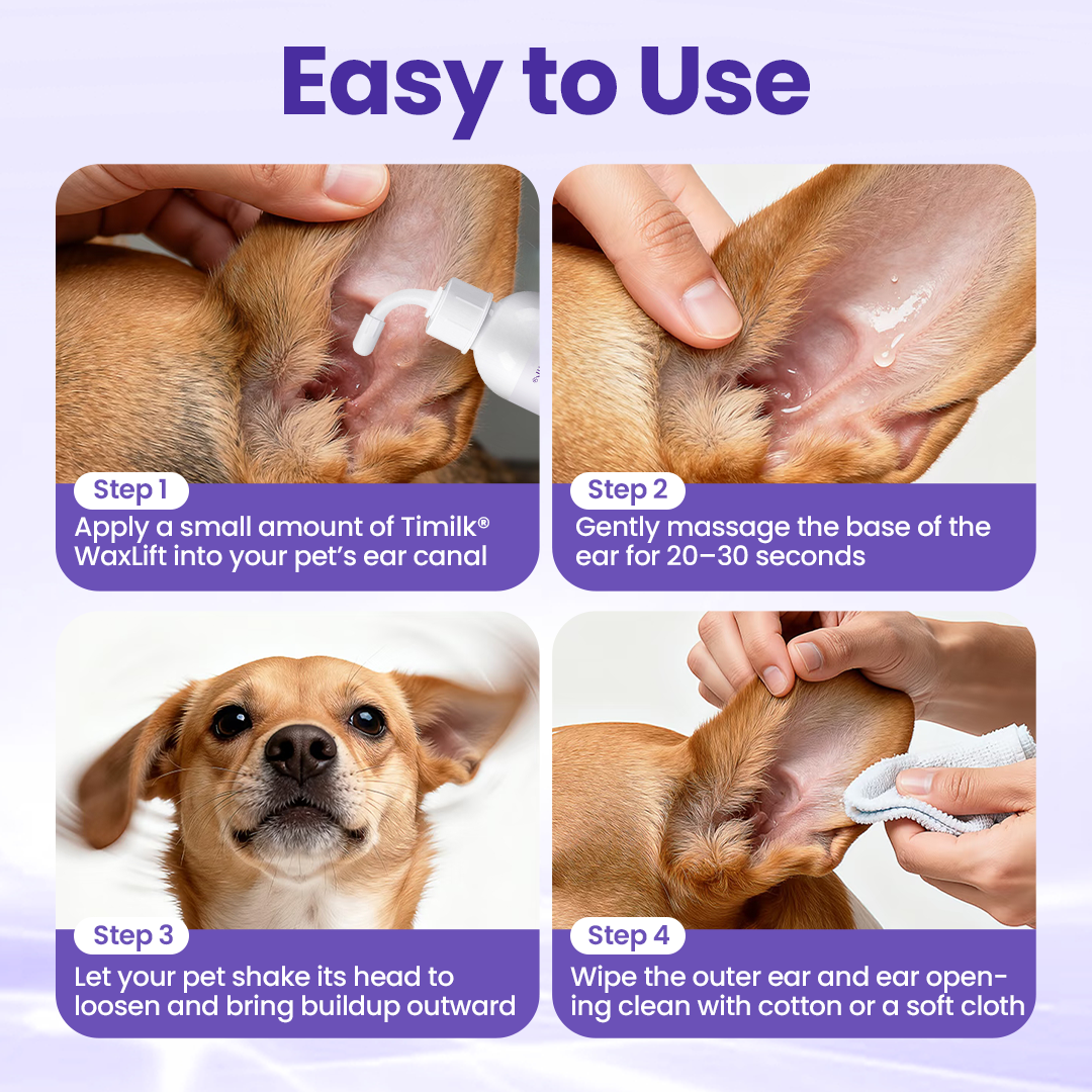 Timilk® WaxLift Pet Ear Rinse(A)