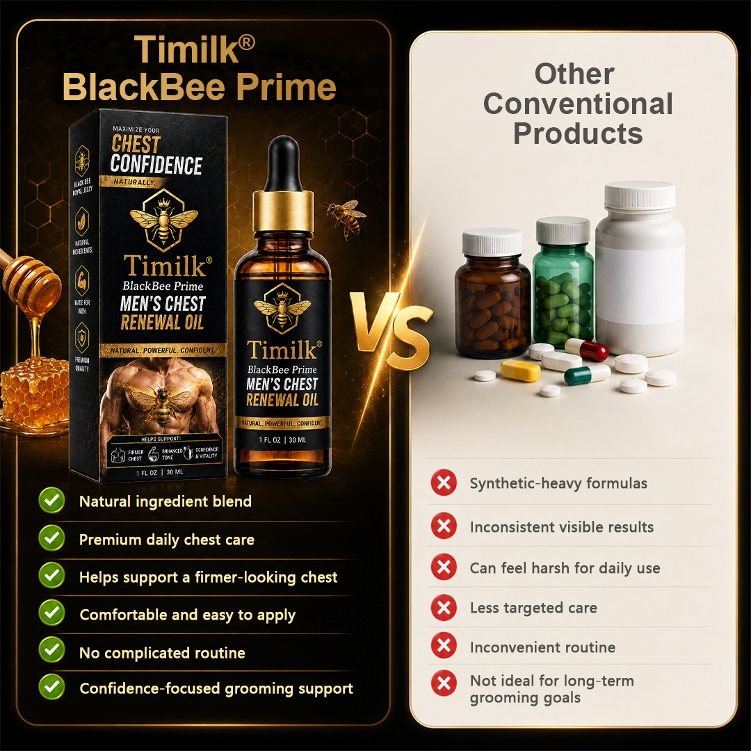Timilk® BlackBee Prime Men's Chest Renewal Oil🔥🔥