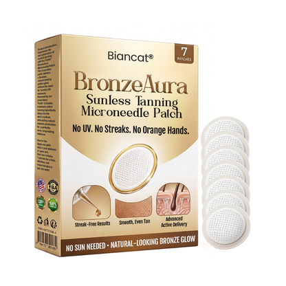 Biancat® BronzeAura Sunless Tanning Microneedle Patch🔥（A）