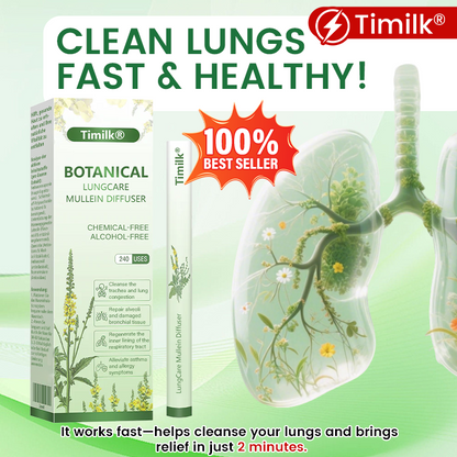 Timilk® Botanical LungCare Mullein Diffuser 🔥