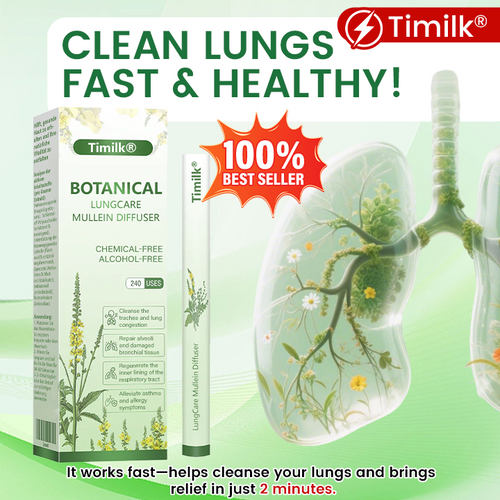 Timilk® Botanical LungCare Mullein Diffuser 🔥