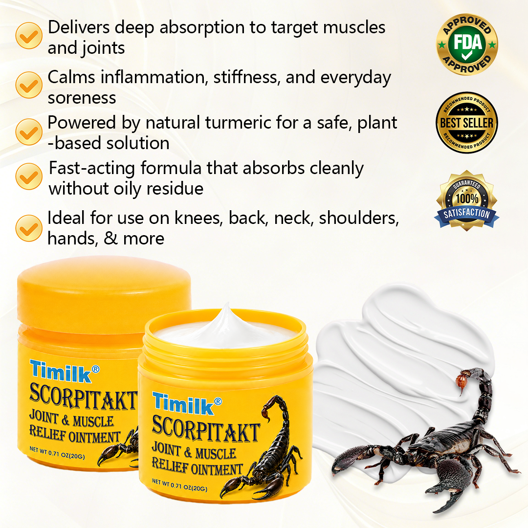 Timilk® ScorpiTakt Joint & Muscle Relief Ointment🔥(A)