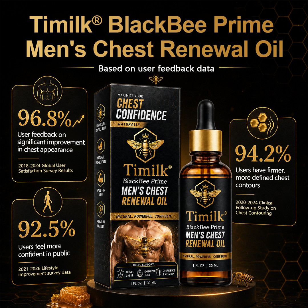 Timilk® BlackBee Prime Men's Chest Renewal Oil🔥🔥