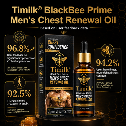 Timilk® BlackBee Prime Men's Chest Renewal Oil🔥🔥