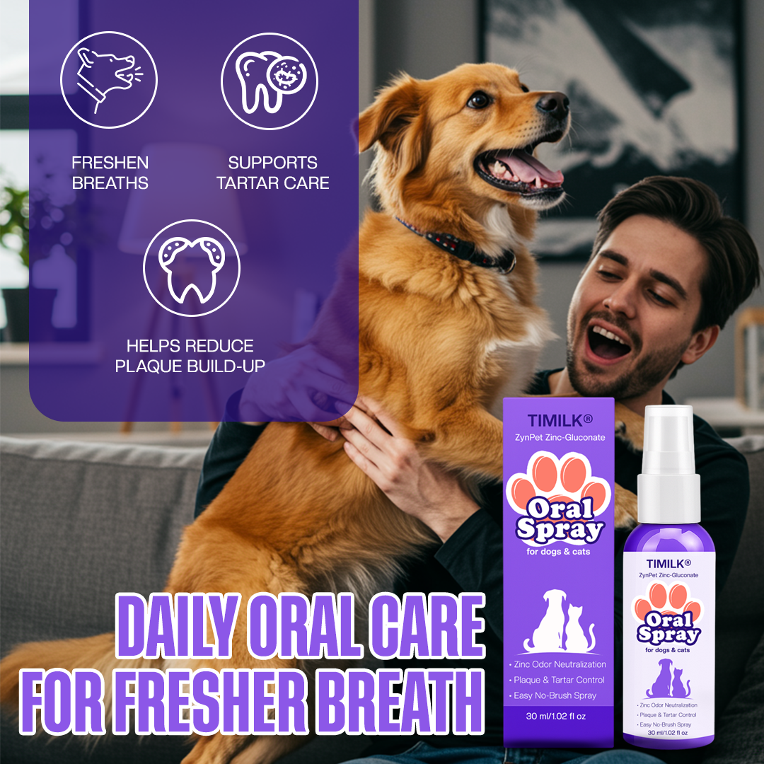 Timilk® ZynPet Zinc-Gluconate Oral Spray（A）