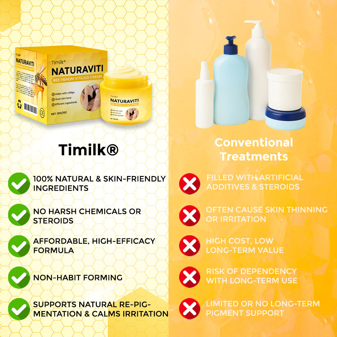 Timilk® NaturaViti Bee Venom Vitiligo Cream（A)