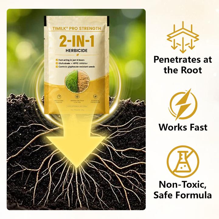 🏆 Official Store |Timilk® Pro Strength 2-in-1 Herbicide: Fast Acting Results on Glyphosate-Resistant   Weeds🔥