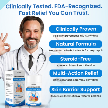 Timilk® MagnesiumHerb Psoriasis Relief Cream(A)