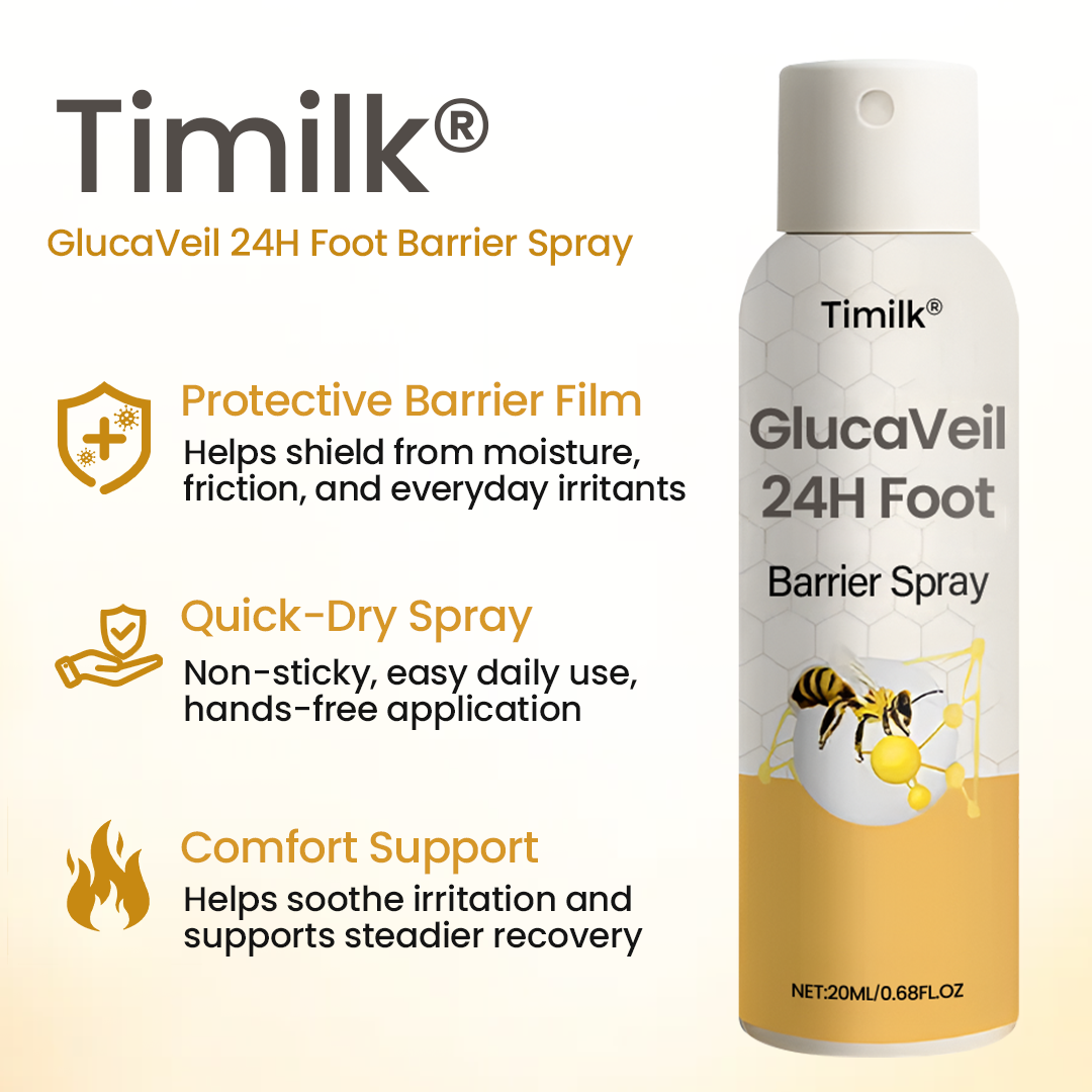 Timilk® GlucaVeil 24H Foot Barrier Spray🔥🔥