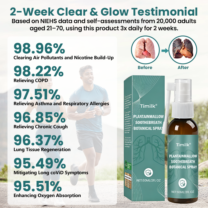 Timilk® PlantainMallow SootheBreath Botanical Spray🔥 (A)