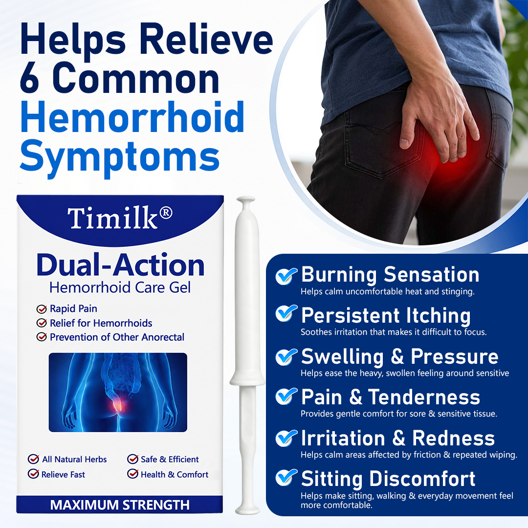 Timilk® Dual-Action Hemorrhoid Care Gel🔥(A)