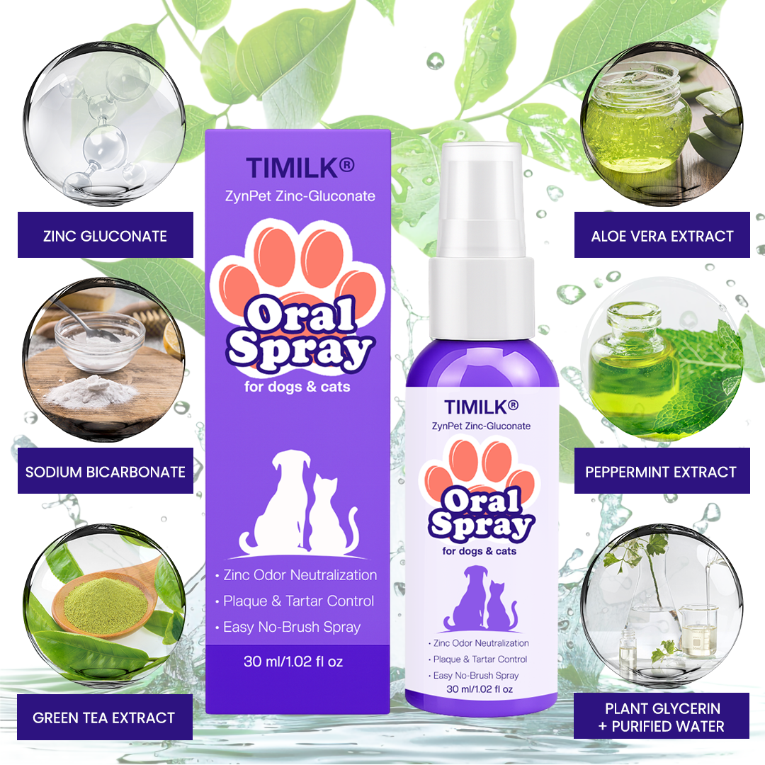 Timilk® ZynPet Zinc-Gluconate Oral Spray（A）