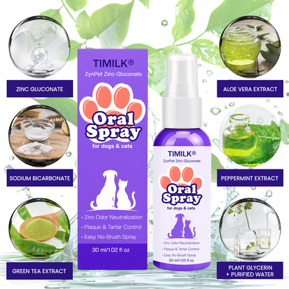 Timilk® ZynPet Zinc-Gluconate Oral Spray（A）
