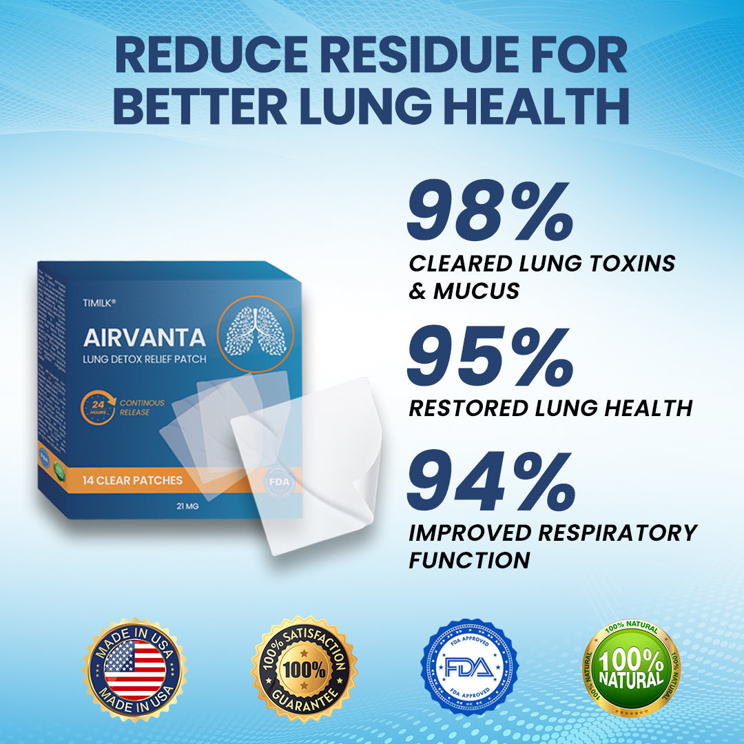 Timilk® AirVanta Lung Detox Relief Patch🔥（A）
