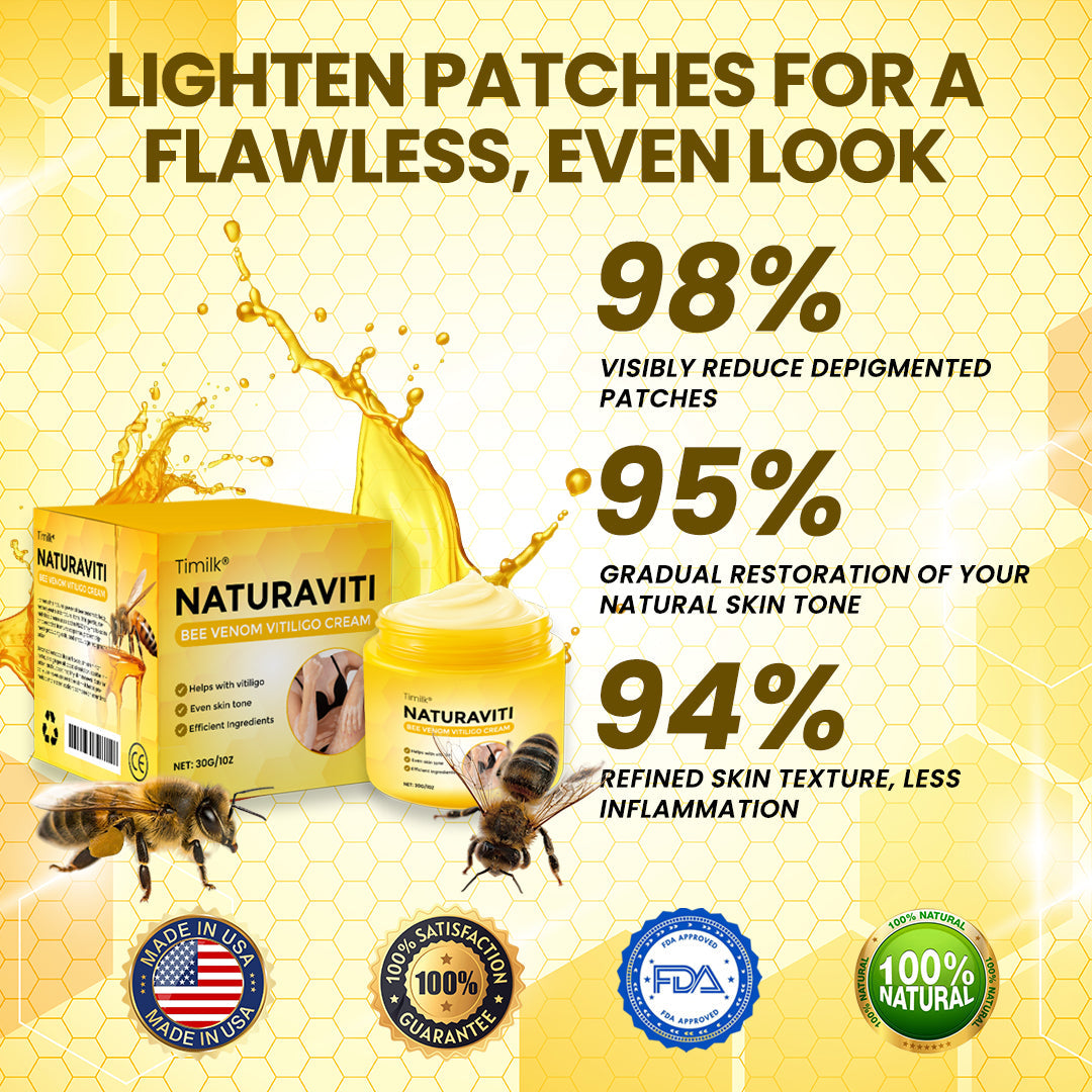 Timilk® NaturaViti Bee Venom Vitiligo Cream（A)