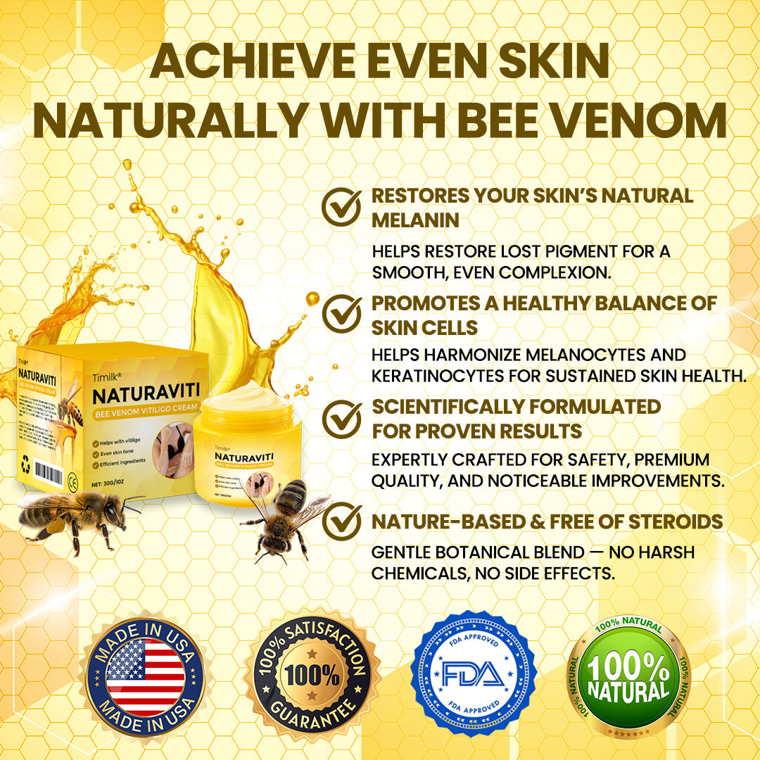 Timilk® NaturaViti Bee Venom Vitiligo Cream（A)