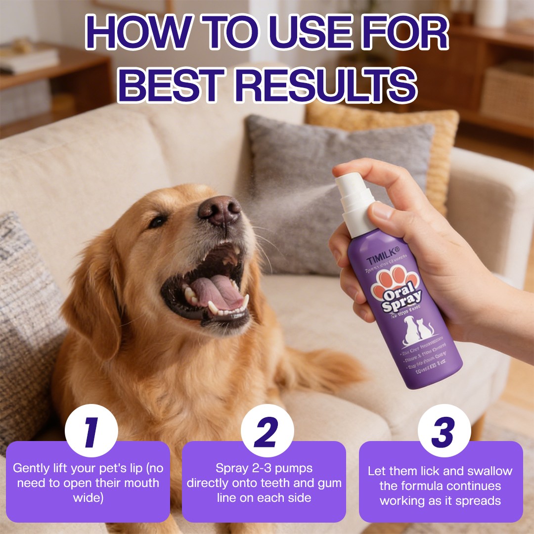 Timilk® ZynPet Zinc-Gluconate Oral Spray（A）