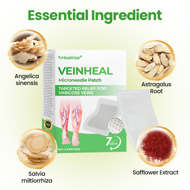 Healrize® VeinHeal Microneedle Patch,