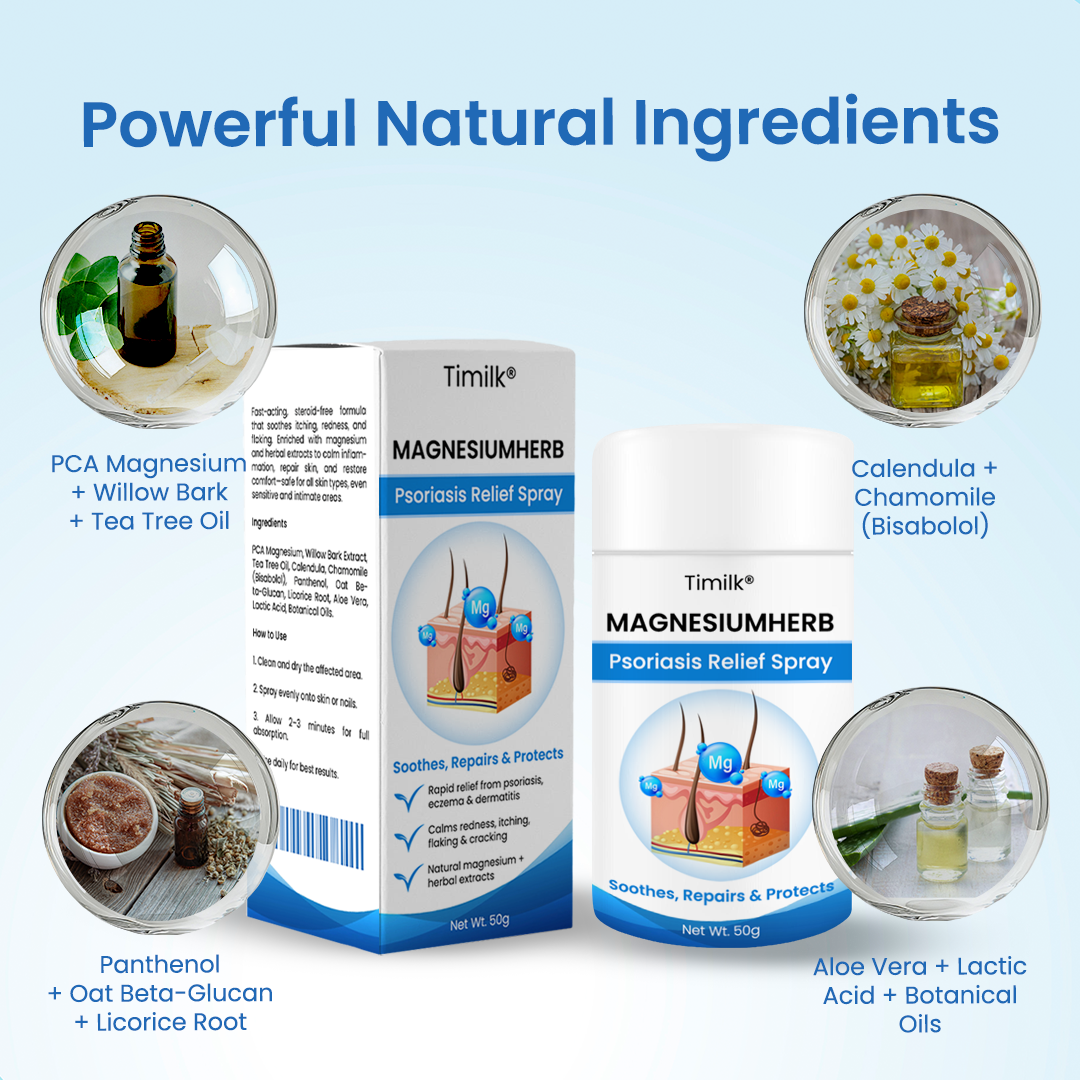 Timilk® MagnesiumHerb Psoriasis Relief Cream(A)