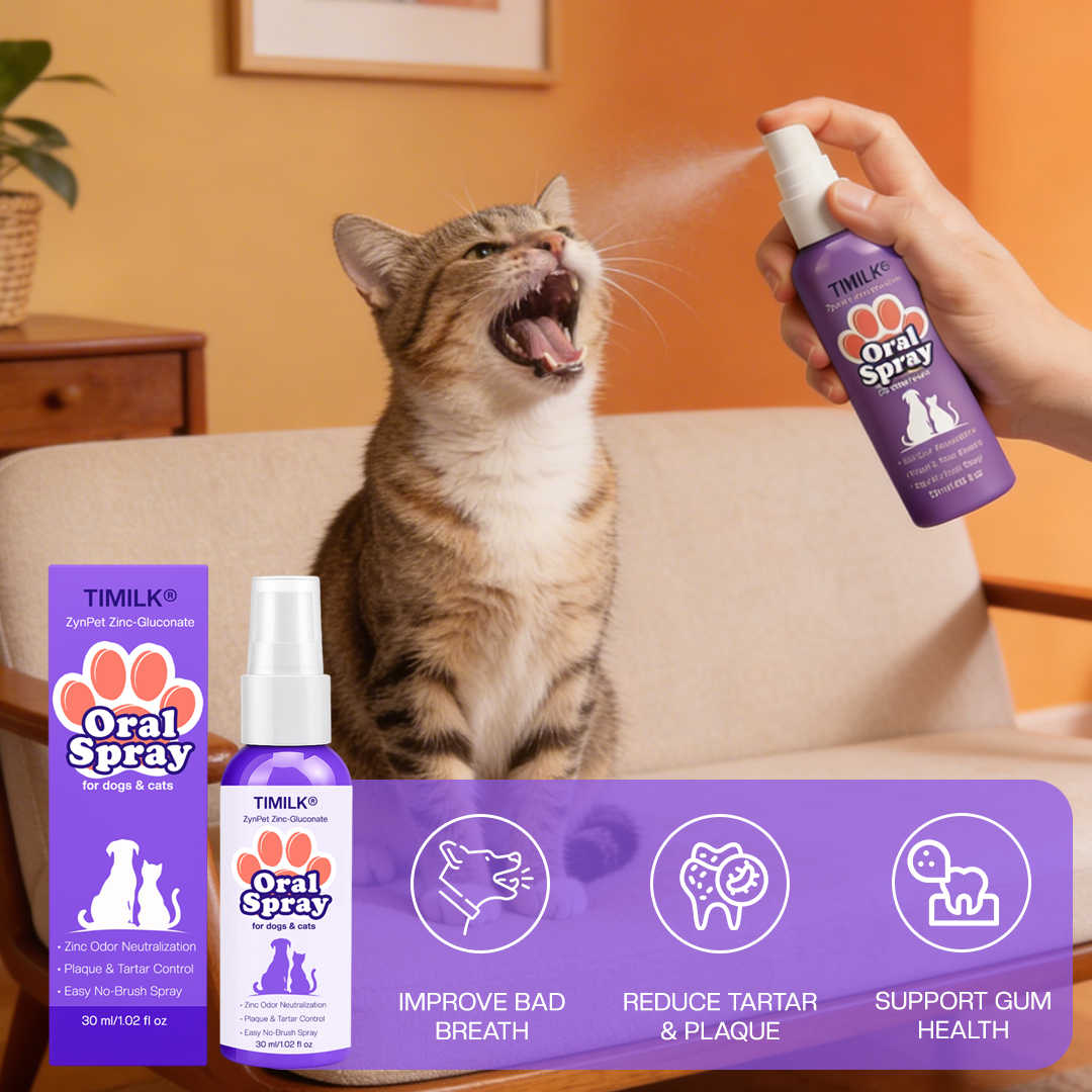 Timilk® ZynPet Zinc-Gluconate Oral Spray（A）