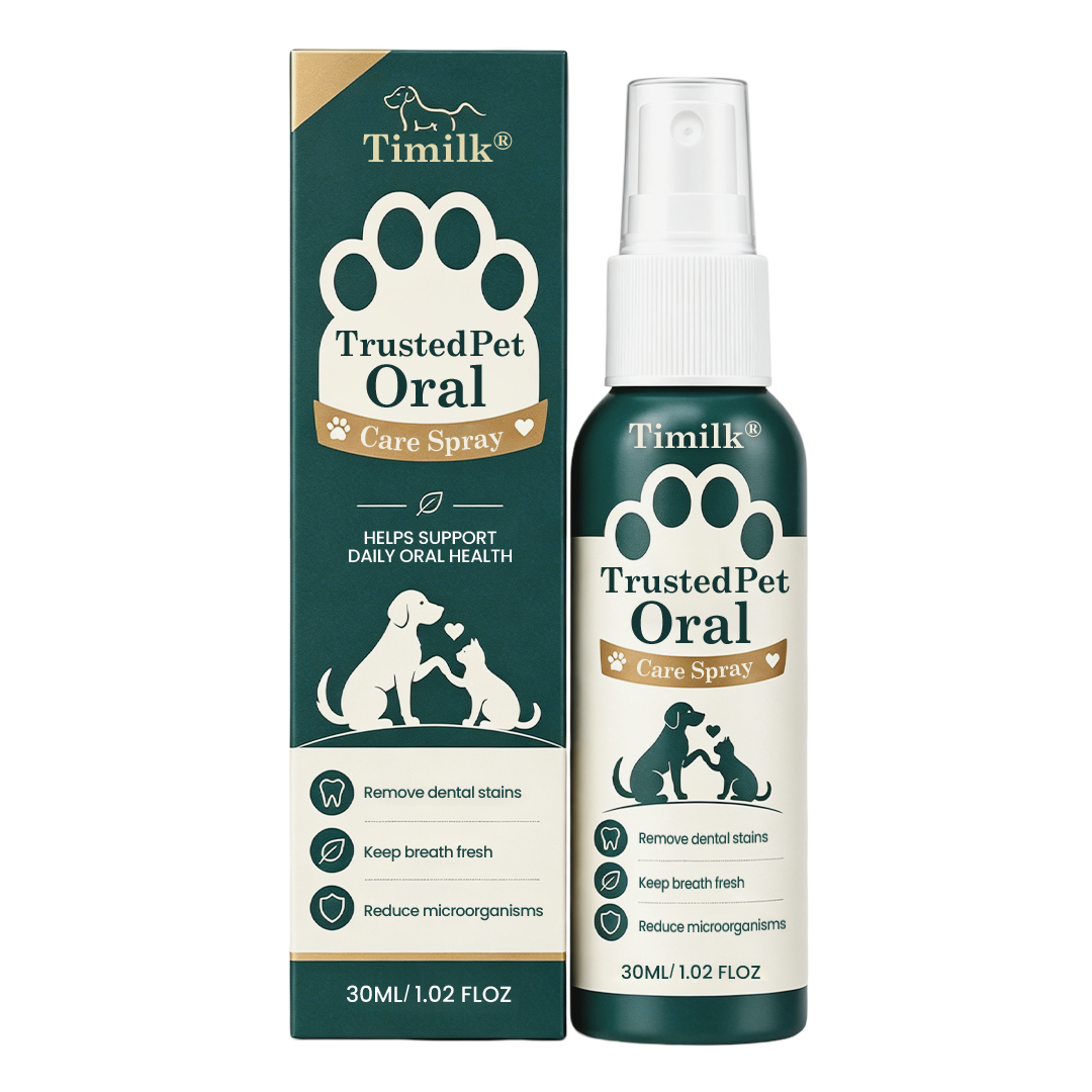 Timilk® TrustedPet Oral Care Spray - Easy Daily Dental Support🔥